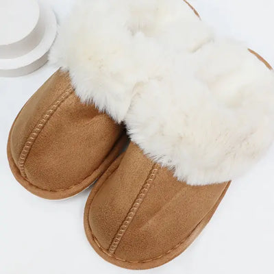 Fuzzy Faux Fur Slippers
