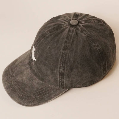 Ghost Embroidered Hat