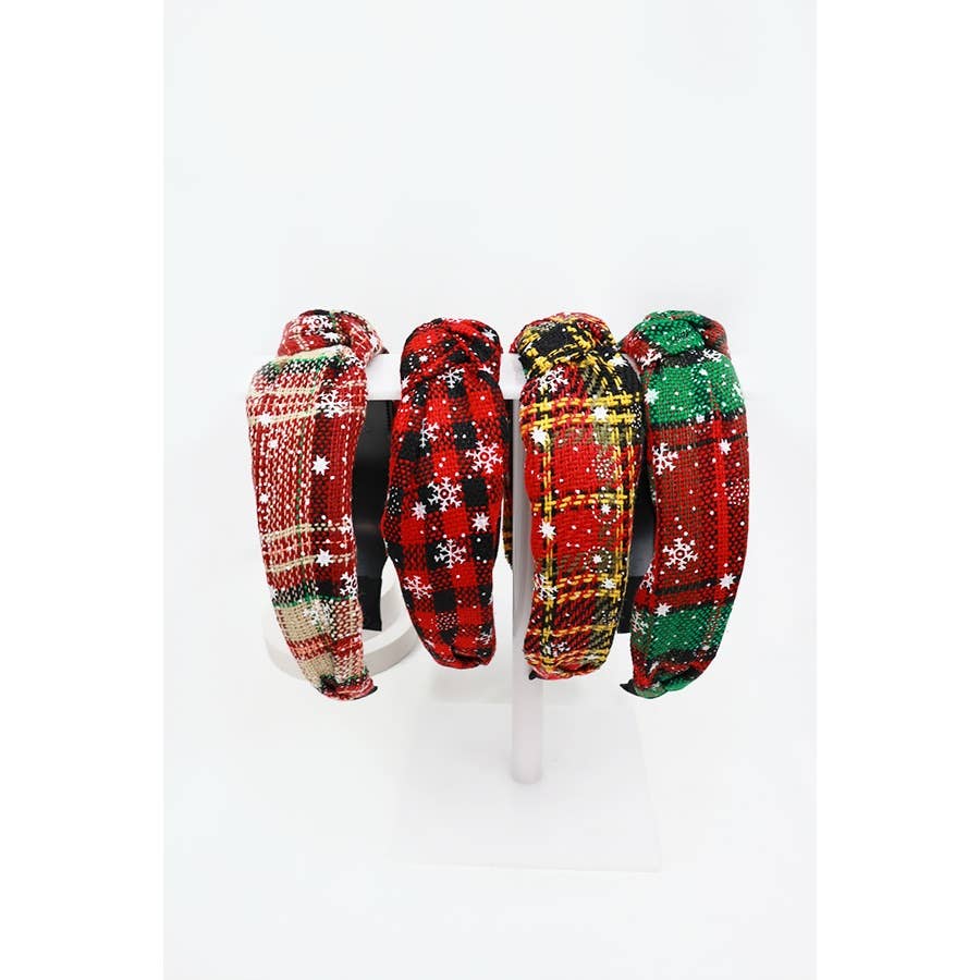 Christmas Theme Knotted Headbands