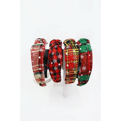 Christmas Theme Knotted Headbands