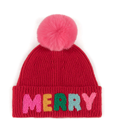 "MERRY" BEANIE