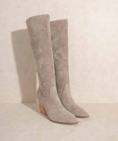 Lacey - Knee High Western Boots - ONLINE ONLY