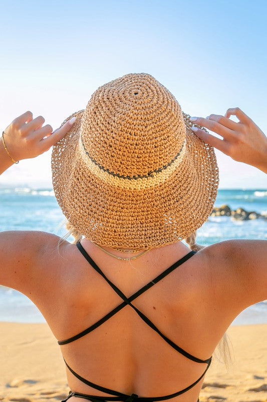 The Accent Straw Bucket Hat