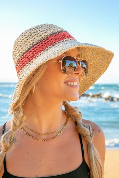 The Accent Straw Bucket Hat