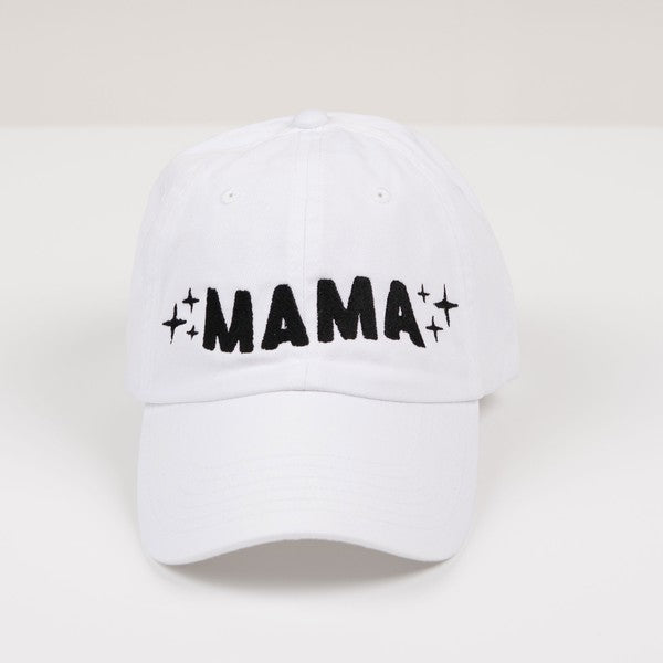 Embroidered Mama Canvas Hat
