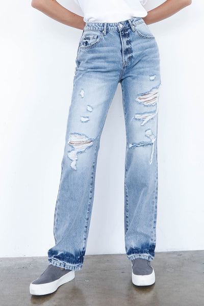 High Waisted Loose Jeans - ONLINE ONLY