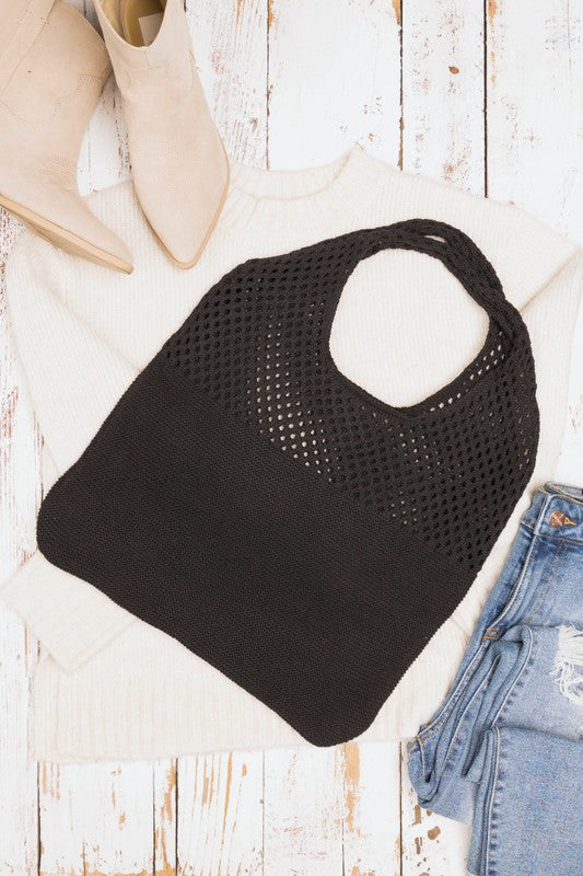 The Alaina Soft Knit Bag