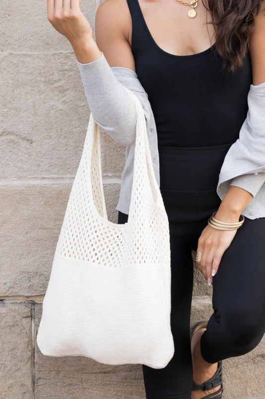 The Alaina Soft Knit Bag