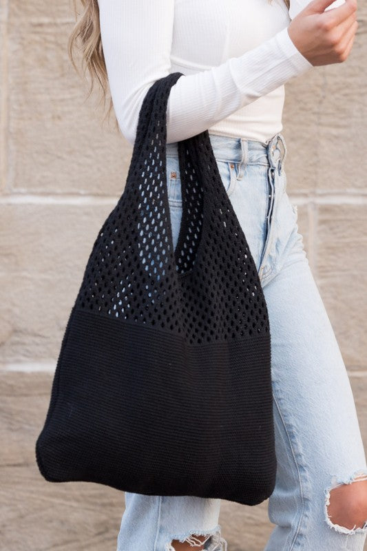 The Alaina Soft Knit Bag