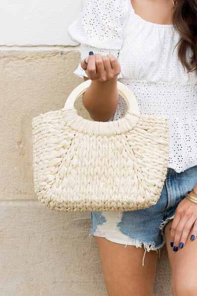 The Athena Woven Tote