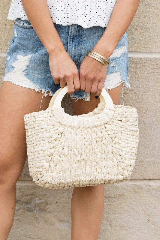 The Athena Woven Tote