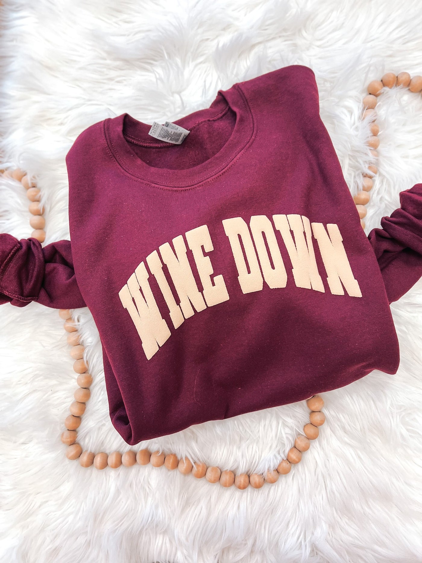 Wine Down crewneck