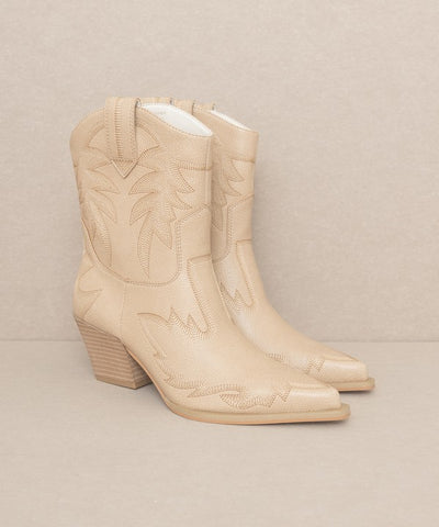 Nantes - Embroidered Cowboy Boots - ONLINE ONLY