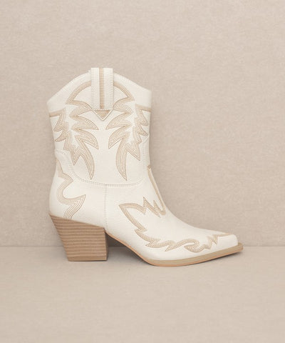 Embroidered Cowboy Boots - ONLINE ONLY