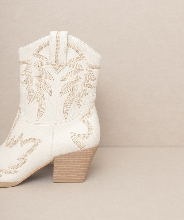 Embroidered Cowboy Boots - ONLINE ONLY