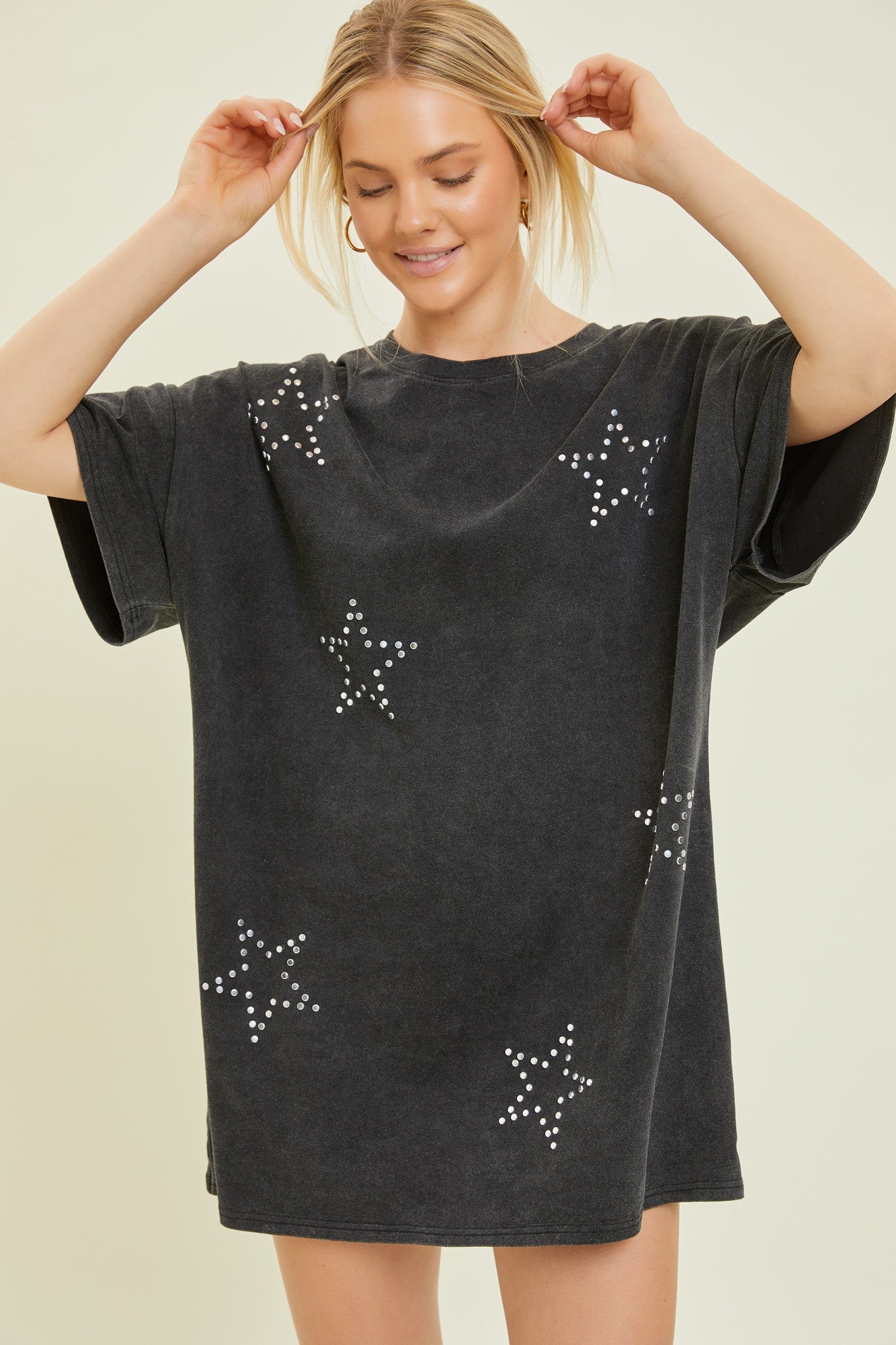 Star t-shirt dress
