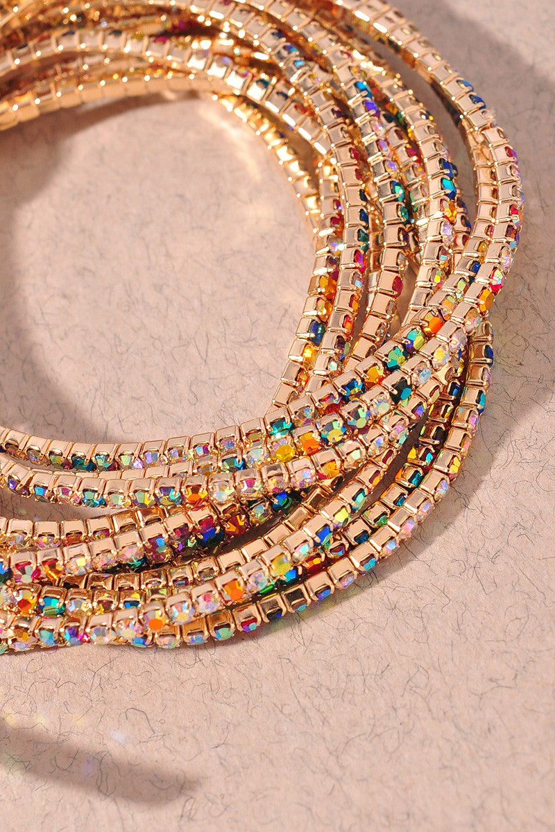 rhinestone bracelet