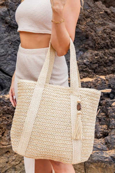 Izola Carry All Tassel Tote - ONLINE ONLY