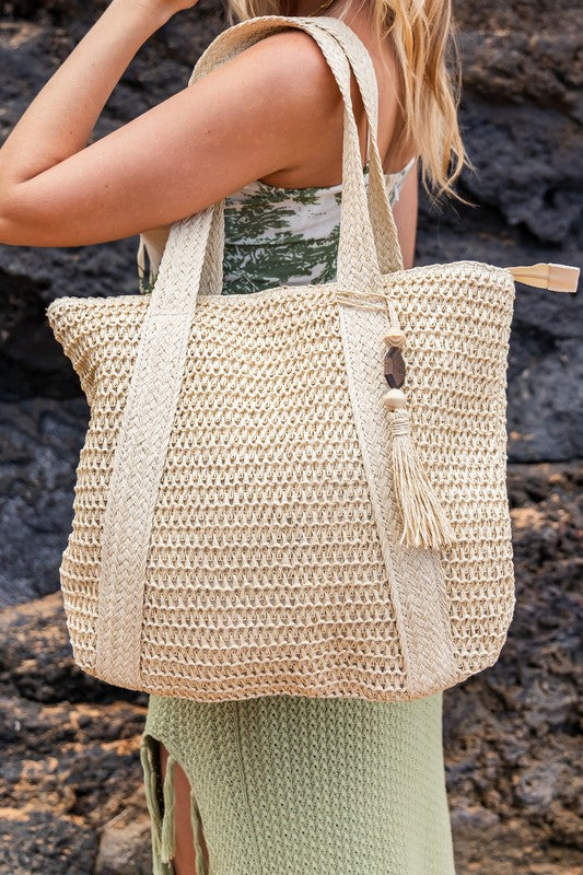 Izola Carry All Tassel Tote - ONLINE ONLY