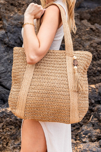 Izola Carry All Tassel Tote - ONLINE ONLY