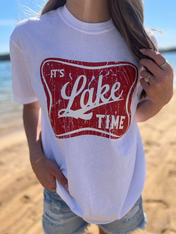 It's Lake Time Tee - ONLINE ONLY