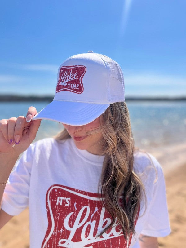 It's Lake Time Trucker Hat - ONLINE ONLY