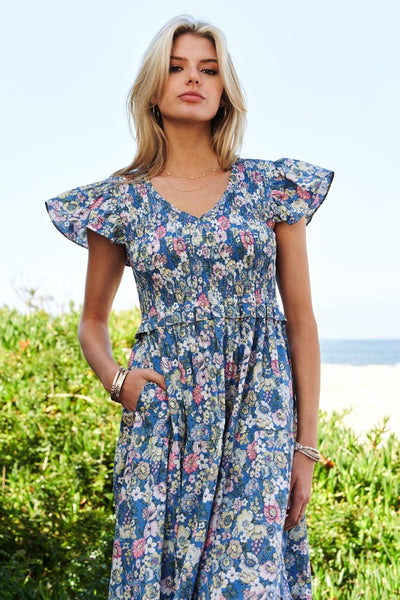 Floral Midi Dress - ONLINE ONLY