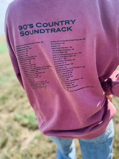 90's Country Soundtrack crewneck