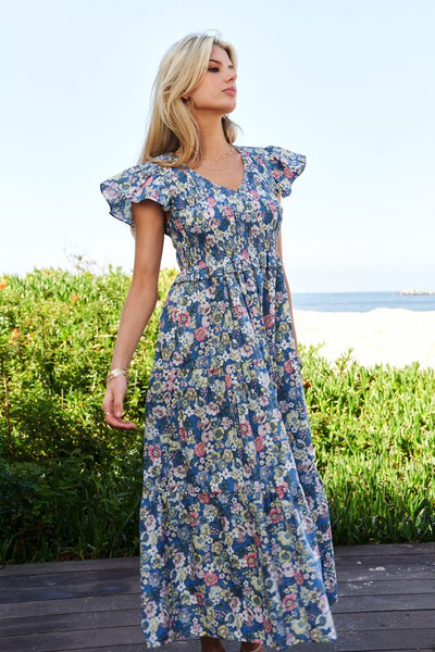 Floral Midi Dress - ONLINE ONLY