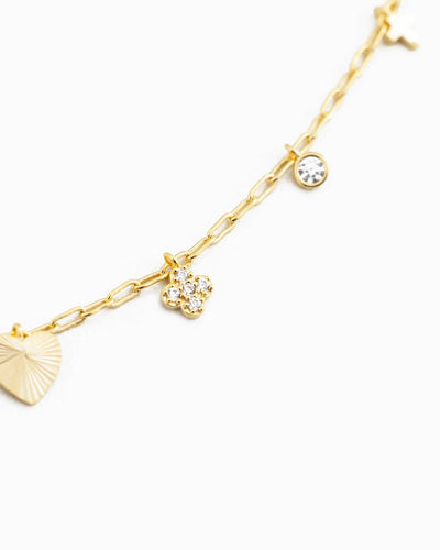 The Adore Dainty Charm Necklace