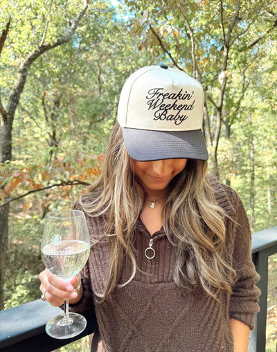 Freakin' Weekend Baby - Vintage Trucker Hat