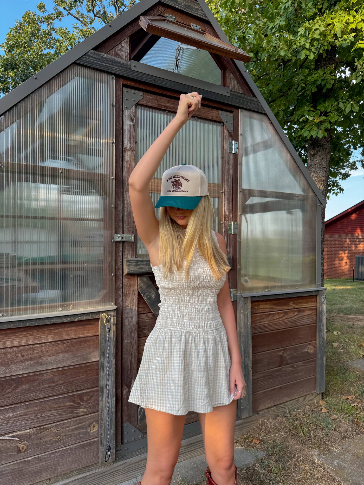 Wild Wild West Embroidered Trucker Hat