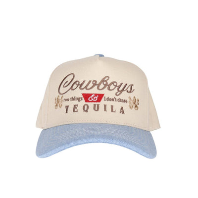 Cowboys and Tequila Embroidered Trucker Hat