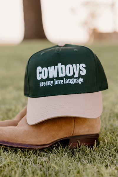 Cowboys are my love language hat