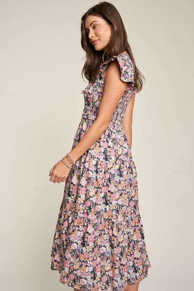 Floral Midi Dress - ONLINE ONLY