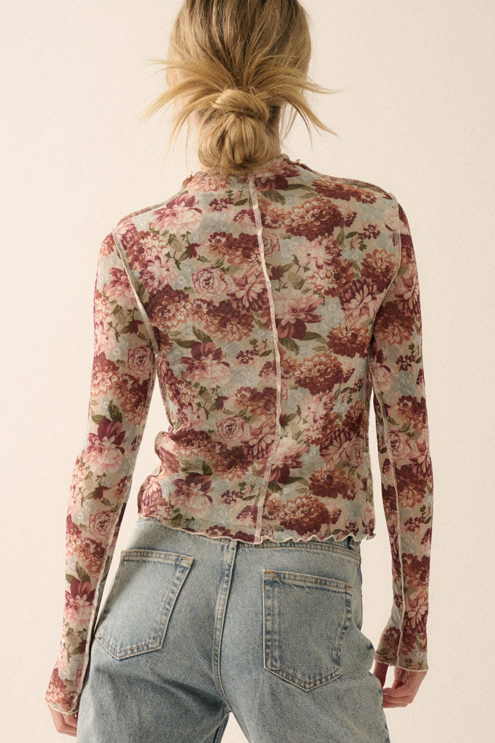 Floral Long Sleeve Top