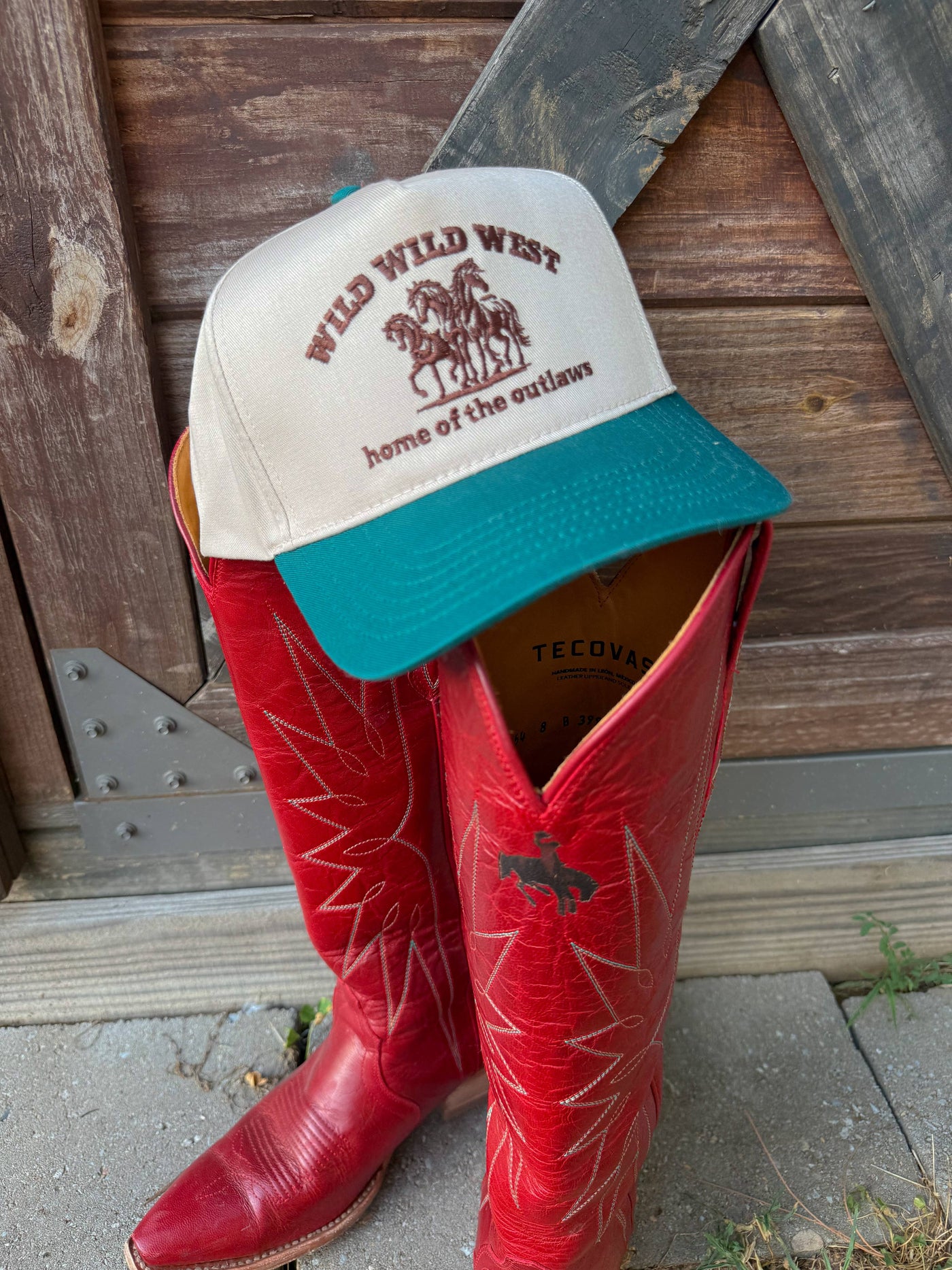 Wild Wild West Embroidered Trucker Hat