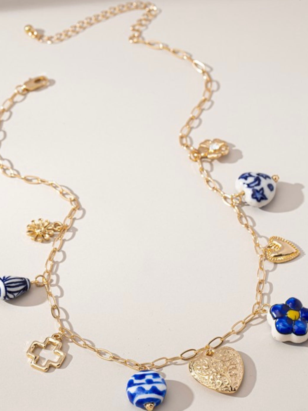 Blue Blossom Necklace