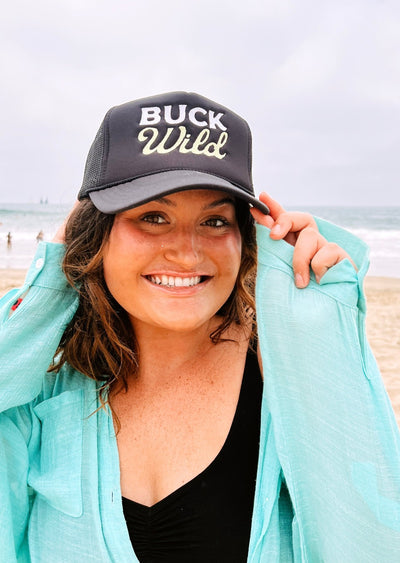 Buck Wild trucker hat
