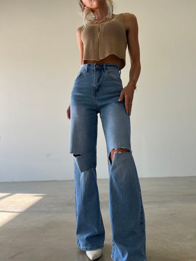 The Hailey Straight Leg Jean