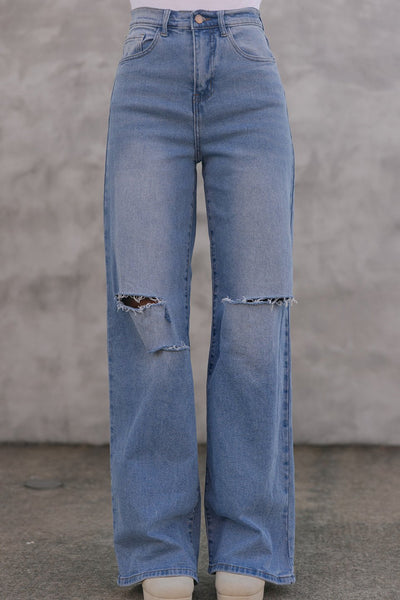 The Hailey Straight Leg Jean