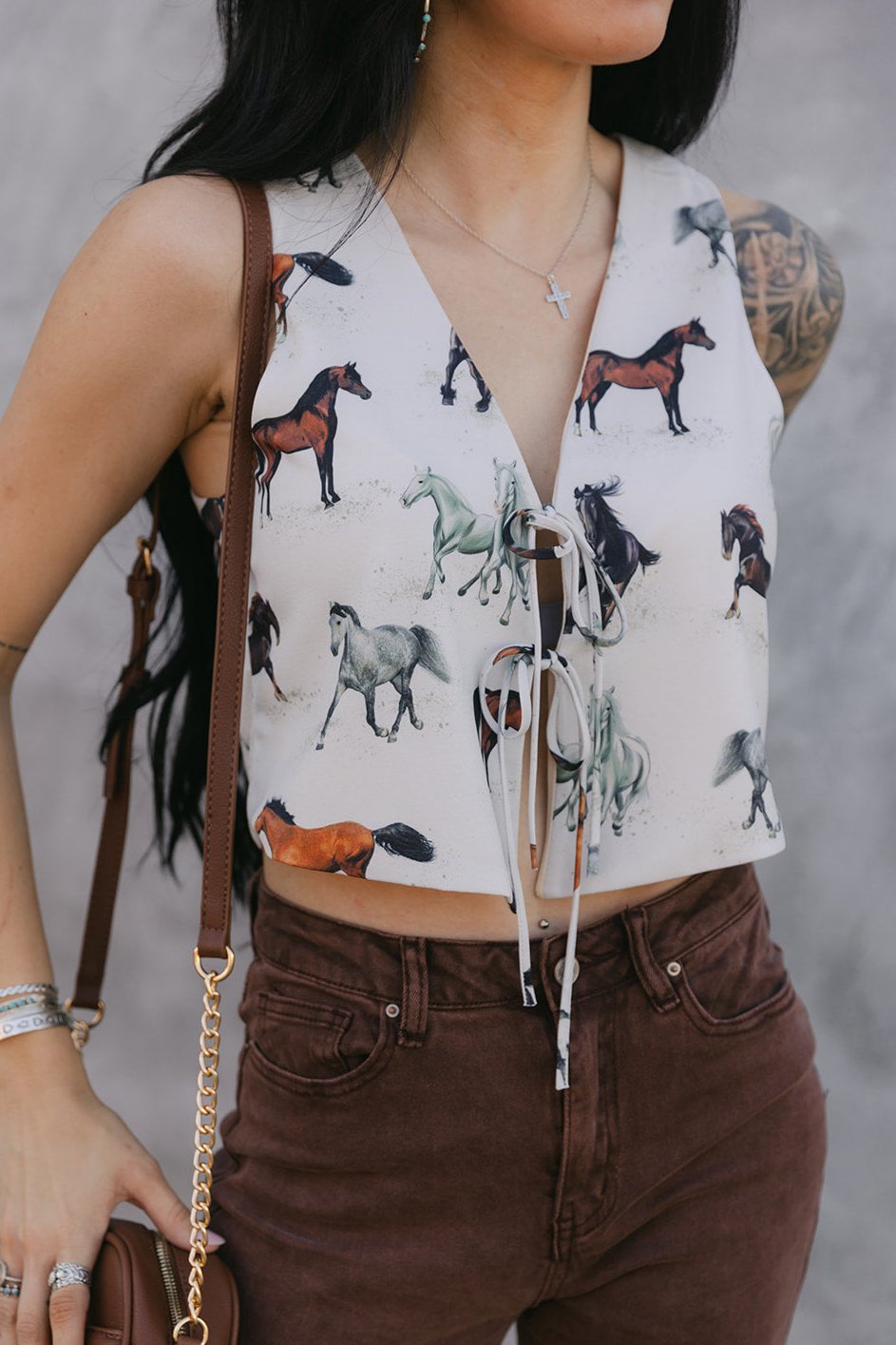 The Western Horse Vest