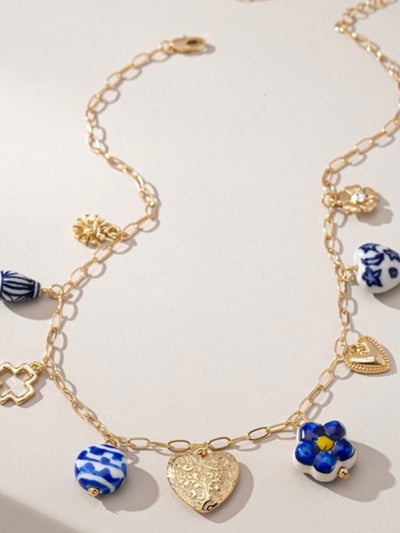 Blue Blossom Necklace
