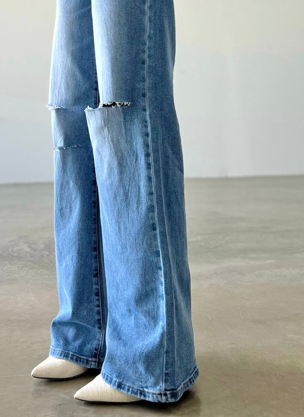 The Hailey Straight Leg Jean