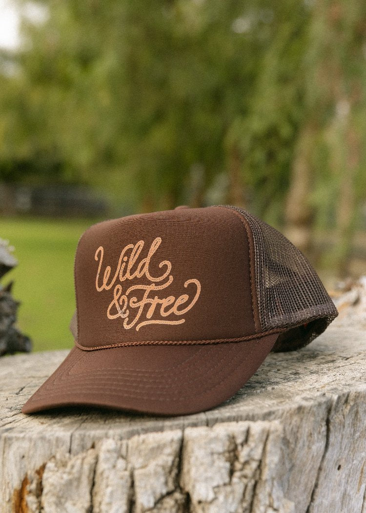 Wild & Free Trucker Hat