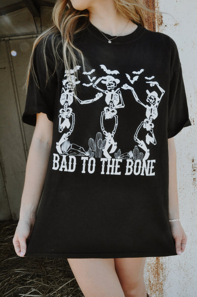 Bad to the Bone tee