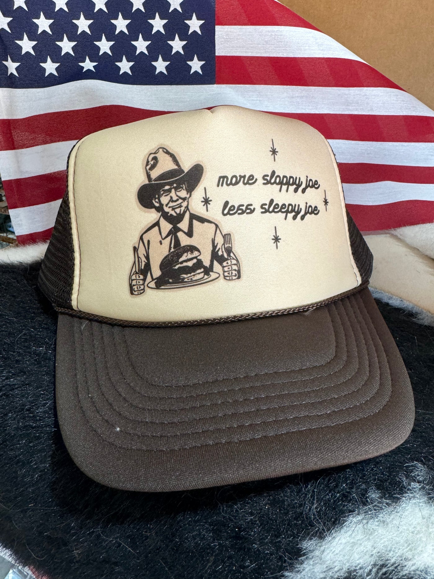 Sloppy Joe Trump Trucker Hat