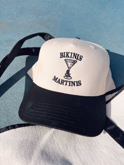 Bikinis & Martinis Vintage Trucker Hat