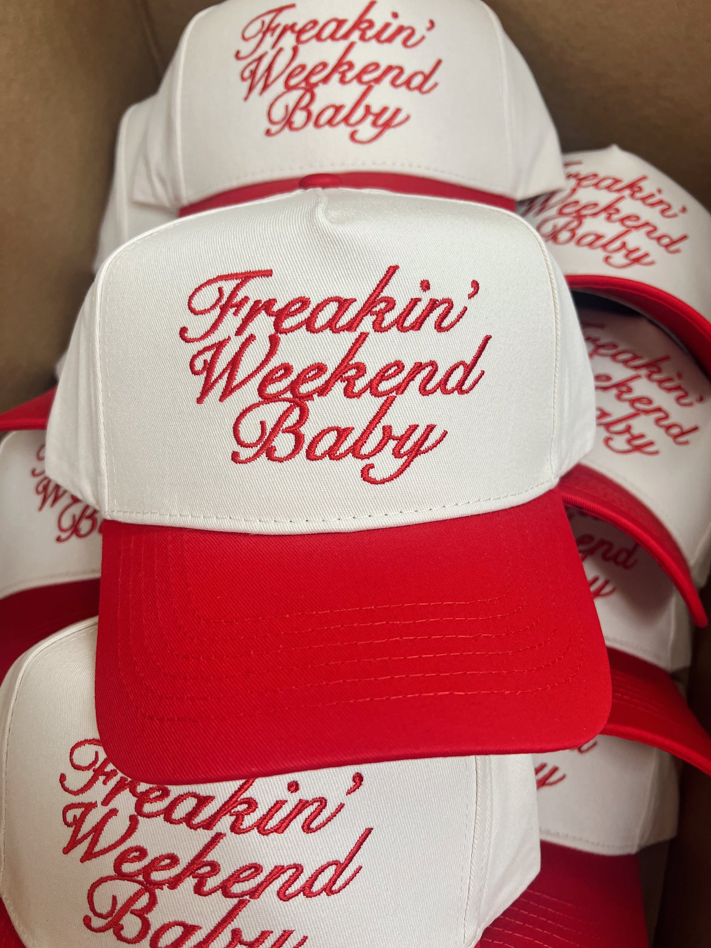 Freakin' Weekend Baby - Vintage Trucker Hat