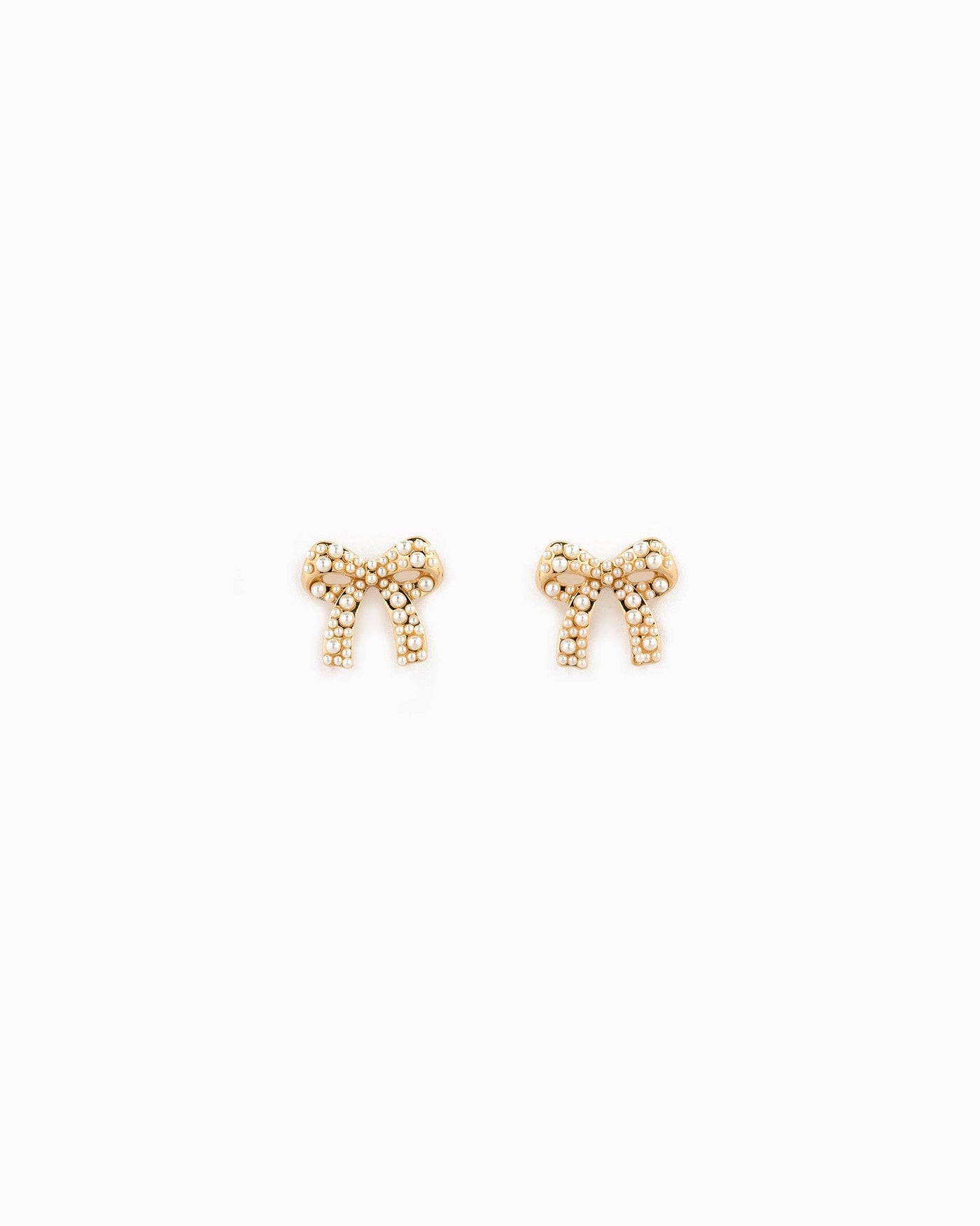 The Annie Pearl Bow Earrings